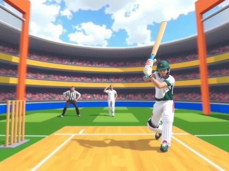 VR Cricket Batting Bonanza Gameplay